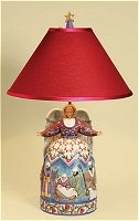 Angel Nativity Lamp